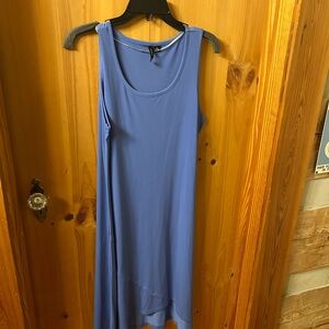 New Directions Blue High Low Dress